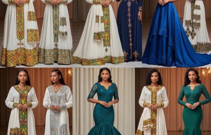 Best Habesha Kemis Styles 2024: የሚያምር አለባበስ (YeMiyamar Alebables)
