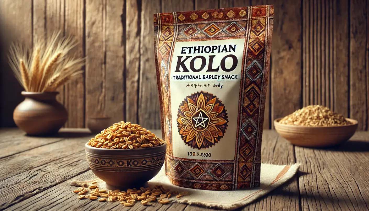 Ethiopian senef Kolo –ሰነፍ ቆሎ Traditional Roasted Barley Snack