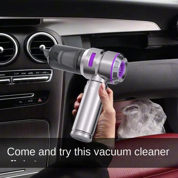 HL-121 3-in-1 Portable Handheld Vacuum Cleaner – Cordless High-Suction Power, Electric Air Duster & Pump